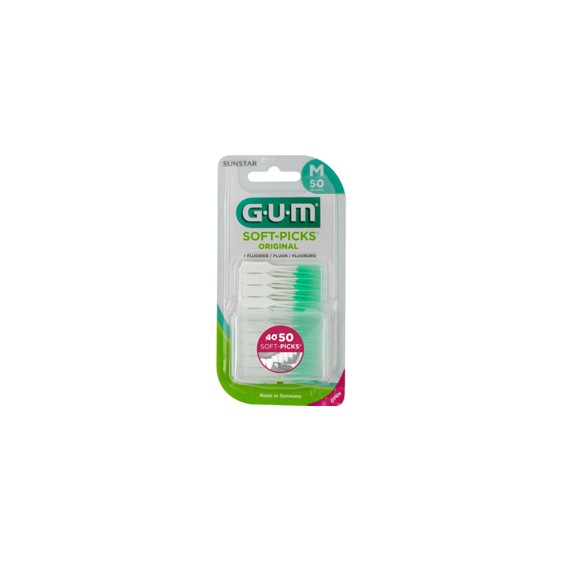 Szczoteczki międzyzębowe Sunstar GUM Soft-Picks Original rozm.M 50 szt.