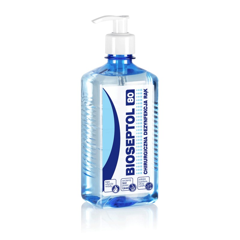 Płyn do chirurgicznej dezynfekcji rąk BIOSEPTOL 80 500ml