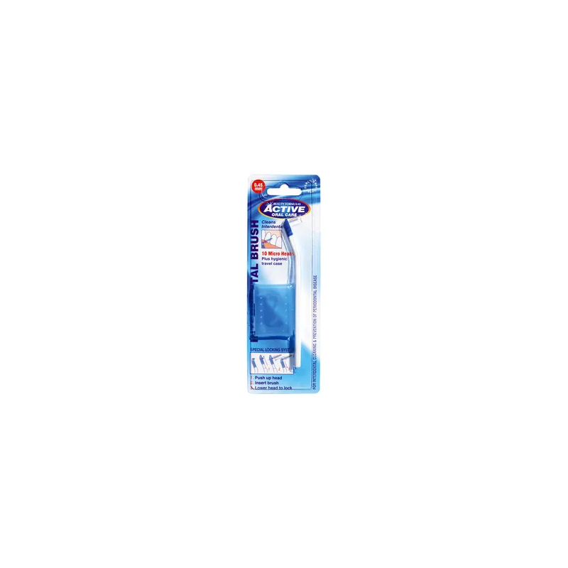 Szczotka Active INTERDENTAL +10 główek 0,45mm