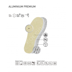 aluminiowe wkładki do butów COCCINE Premium r. 42